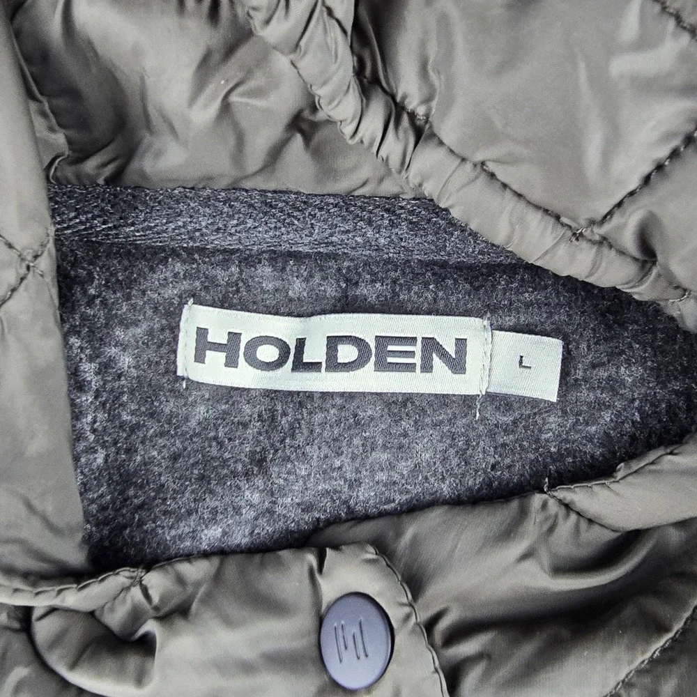 Holden Sherpa Full-Zip Fleece Jacket‎ Charcoal Green Women's Large